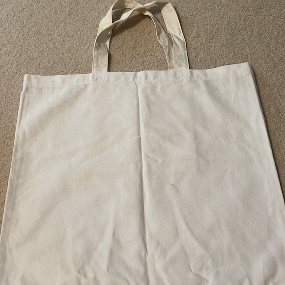 large Victoria’s Secret PINK canvas tote bag - Picture 4 of 5